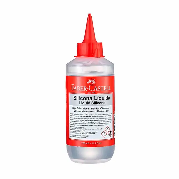 Silicona Liquida 250 Ml Faber Castell Tesa