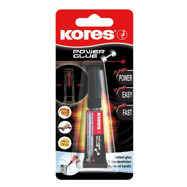 Pegante Power Glue Universal 3 Grs Kores