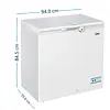 Congelador Horizontal Mabe 195 Blanco
