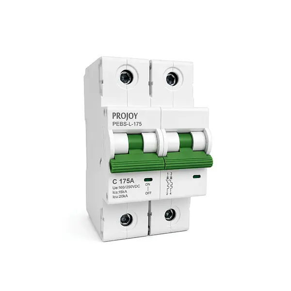 Dc Breaker Projoy 2p (1200v) 175a /160a Pebs-L-175