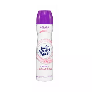 Antitraspirante Spray Lady Speed Stick Derma Aclarado Aclara Tu Piel