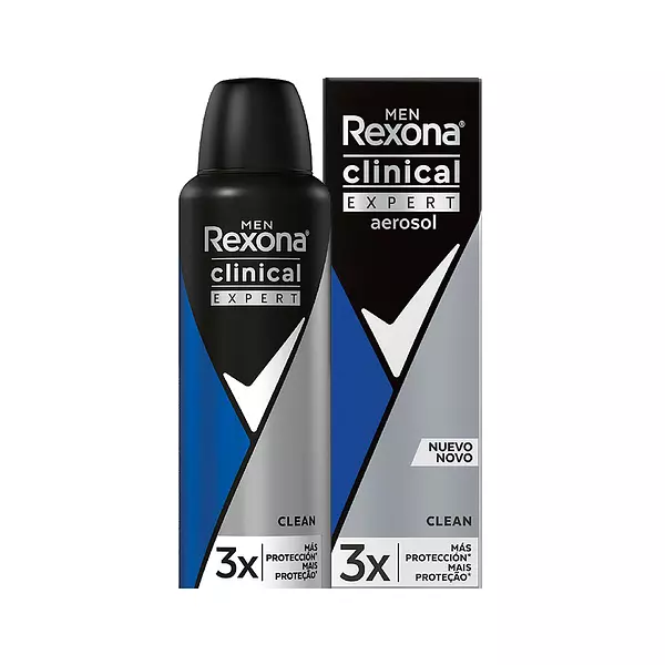 Antitraspirante Aerosol Rexona Clinical Expert 3 x Protecció