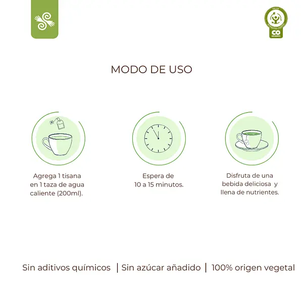 Spiruté Verde X 20 | Infusión Digestiva Con Spirulina