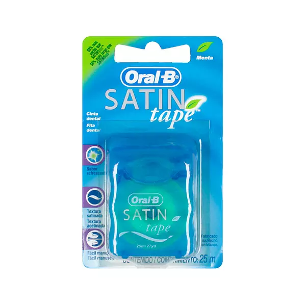 Cinta Dental Oral B Satin Tape Menta