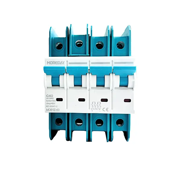 Breaker Dc 4 Polos 1000vdc 20 A - 50 Moreday