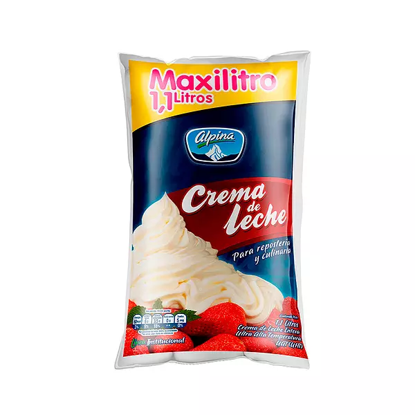 Crema de Leche Alpina Maxilitro