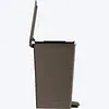 Basurero Pedal Slim 8 Litros Mocca