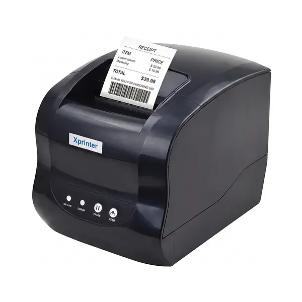 Impresora Código De Barras Y Factura Térmica Xp-365b Usb