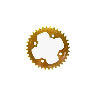 Coronillas Bcd 94mm Al7075-T6 Sand Dorado Para Sram Nx 1*11s