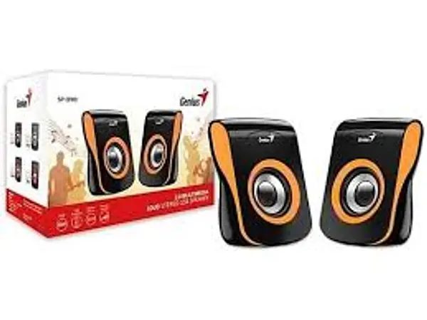 Parlante Genius Sp-Q180 Usb Naranja
