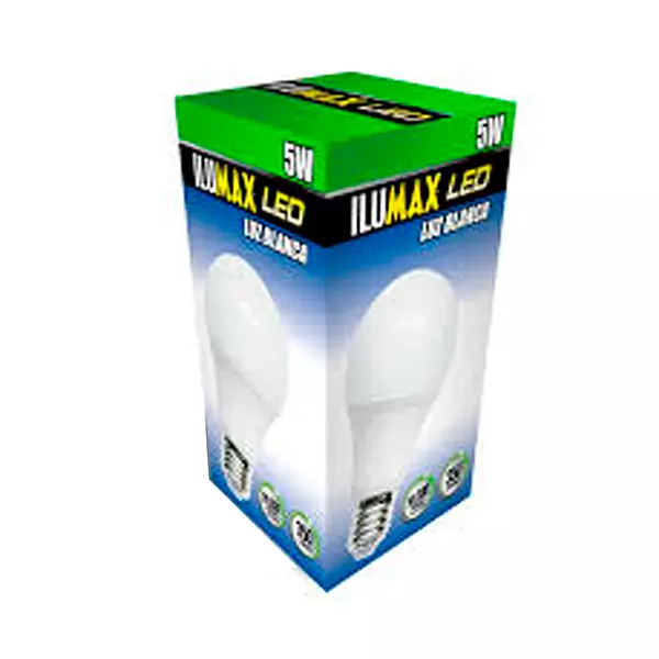 Bombillo Ilumax Led Luz Blanca 5w 450 Lúmenes 30.000 Horas