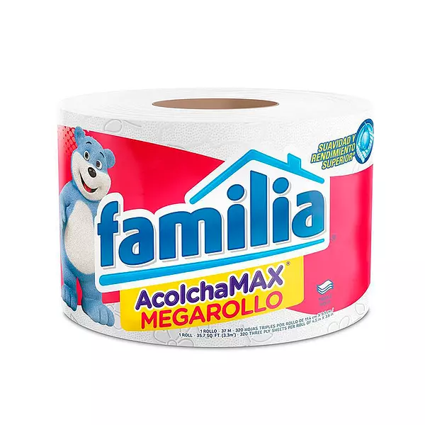 Papel Higiénico Familia Acolchamax Megarrollo Triple Hoja