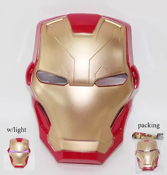 Mascara Personajes Heroes Marvel Luz