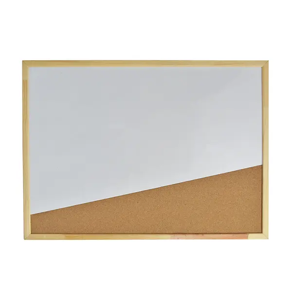 Tablero Mixto Acrilico Corcho Diagonal 60x80 Artecma 1382