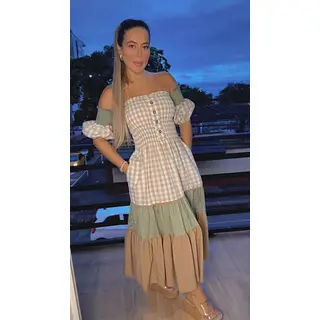 Vestido Valle De Primavera