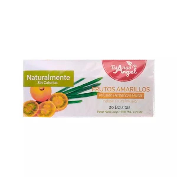 Tisanas Ángel Infusión Herbal de Frutos Amarillos 100% Natur