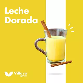 Prepárate una Leche Dorada 