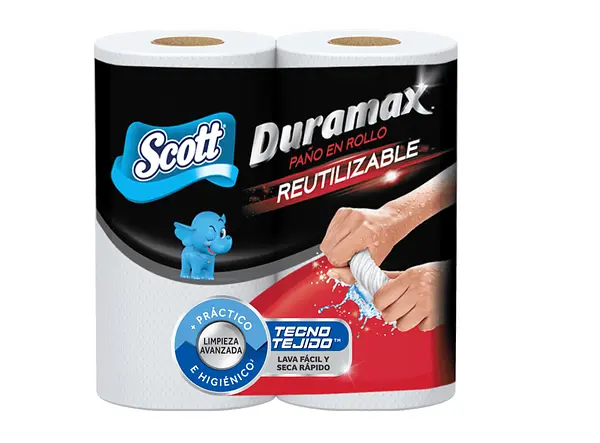 Toallas De Cocina Scott Duramax Paño Reutilizable