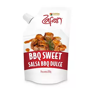 Salsa Zafrán Bbq Sweet 200gr