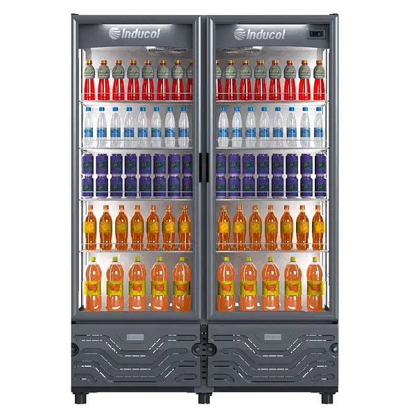 Vitrina Vertical Inducol Refrigerada De 1195l Vv-39dbl1pv