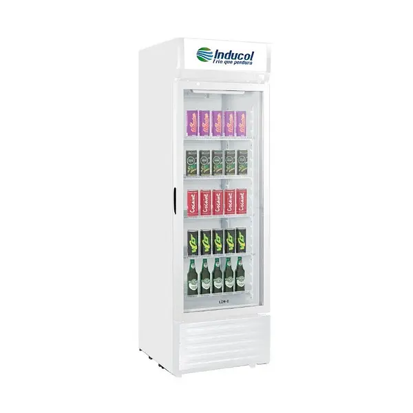 Vitrina Vertical Inducol Refrigerada De 220 Litros