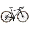 Bicicleta Gravel Crax Aluminio Negra 1x12 Grupo Sensah
