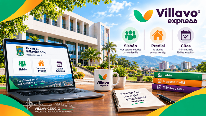 Alcaldía de Villavicencio: Sisbén, Predial y Citas