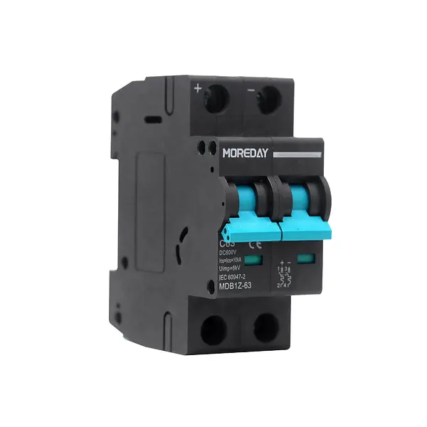 Breaker Dc 2 Polos 600vdc 16 A - 63 Moreday