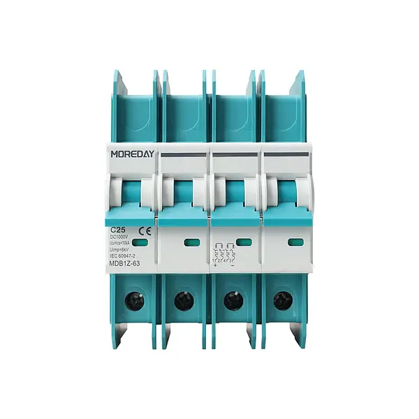 Breaker Dc 4 Polos 1000vdc 20 A - 50 Moreday