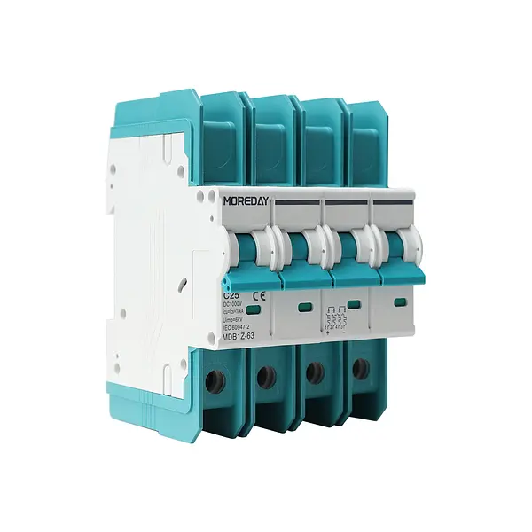 Breaker Dc 4 Polos 1000vdc 20 A - 50 Moreday