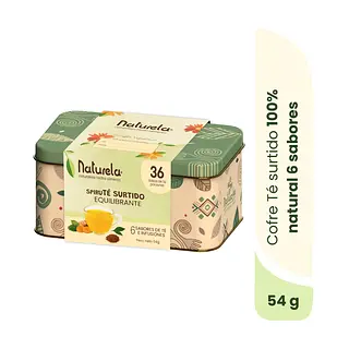 Cofre de Té Surtido para Amor y Amistad | Spiruté Naturela
