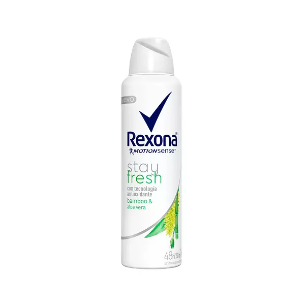 Desodorante Rexona Stay Fresh Bamboo y Aloe Vera Motionsense