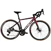 Bicicleta Ruta Vino Tinto/Gris En Aluminio Quetzal Ltwoo2x11