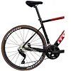Bicicleta Ruta Roja/Negra En Aluminio Quetzal Grupo Shimano