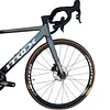 Bicicleta Ruta Gris En Aluminio Quetzal Grupo Ltwoo 2x11