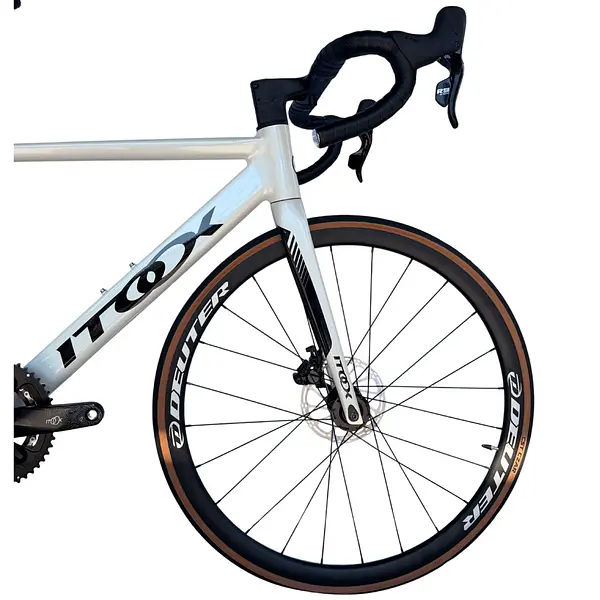 Bicicleta Ruta Blanca En Aluminio Quetzal Grupo Ltwoo 2x11