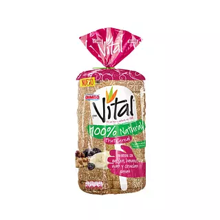 Pan Tajado Bimbo Fruticereal 100% Natural