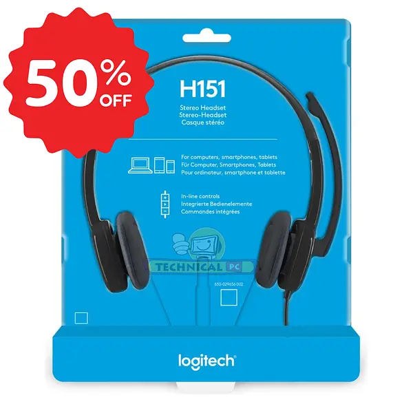 Logitech H151 con Micrófono en Villavicencio