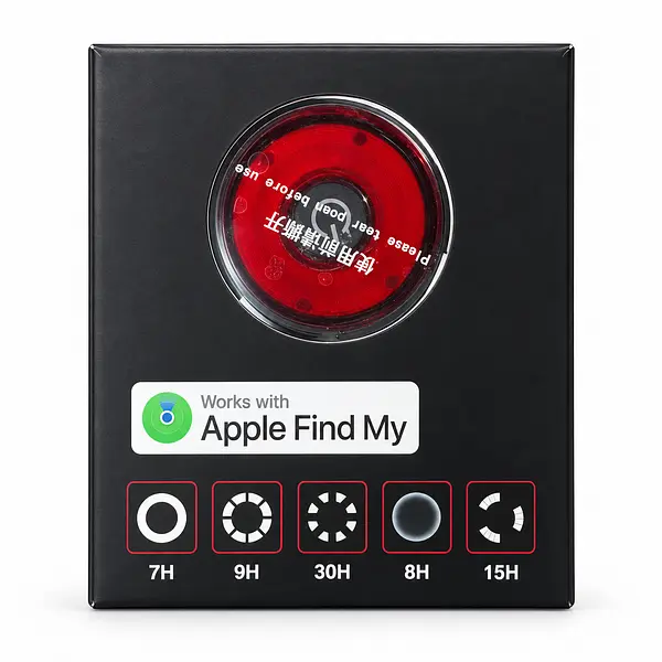 Luz Trasera Con Localizador Para Iphone