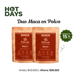 Duo Maca En Polvo