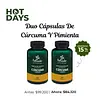 Duo Cápsulas Con Extracto De Cúrcuma Y Pimienta