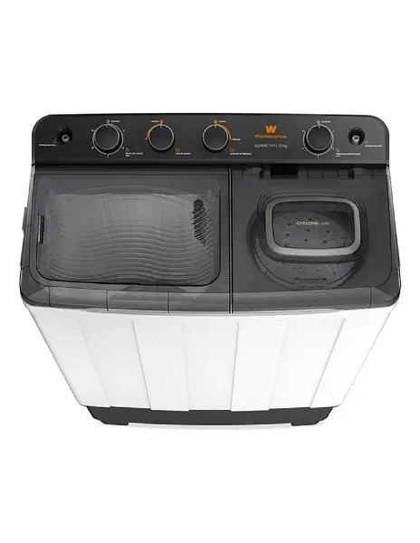 Lavadora White Westing-House Electrolux 12 Kg Semiautomatica