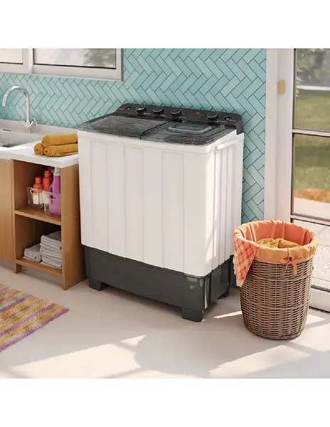 Lavadora White Westing-House Electrolux 12 Kg Semiautomatica