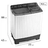 Lavadora Semiautomática White-Westinghouse 10kg Electrolux