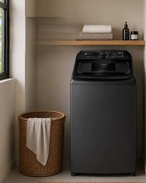 Lavadora Electrolux Automática 22kg Negra