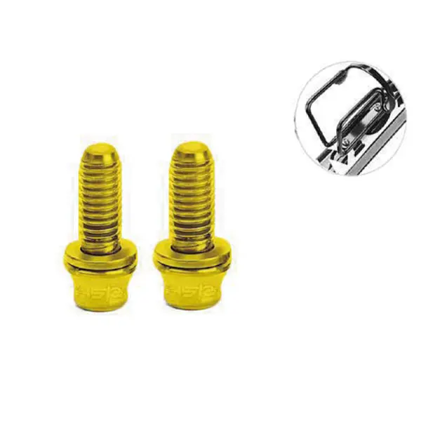 Tornillos M5x12 Cabeza Cónica Dorado