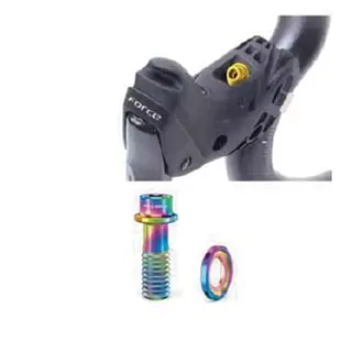 Set De Tornillos En Titanio Tornasol Para Palancas De Cambios