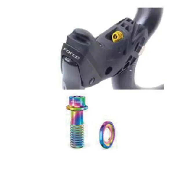 Set De Tornillos En Titanio Tornasol Para Palancas De Cambios