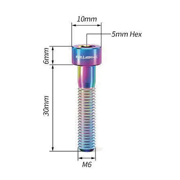 Tornillo M6x30 Para Potenciatornasol