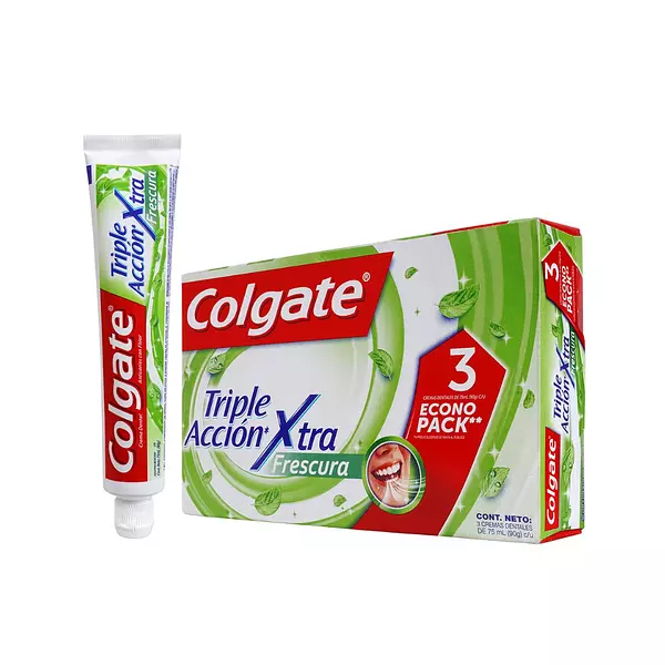 Crema Dental Colgate Triple Acción Xtra Frescura Econo Pack